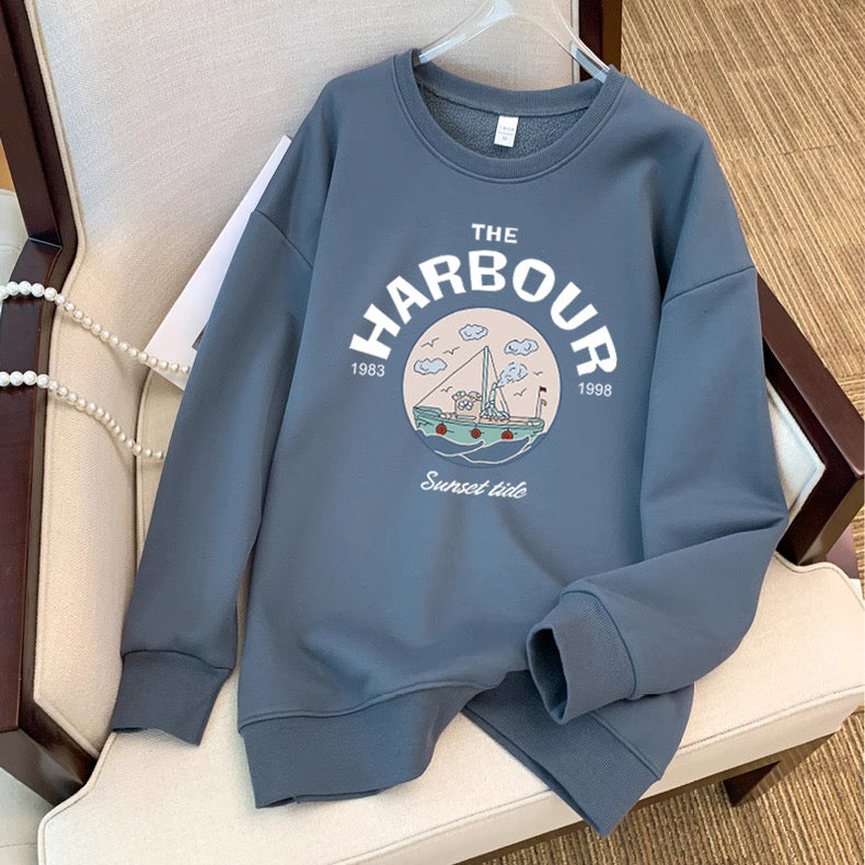 Spring and Autumn pure cotton T-shirts for popularwomen