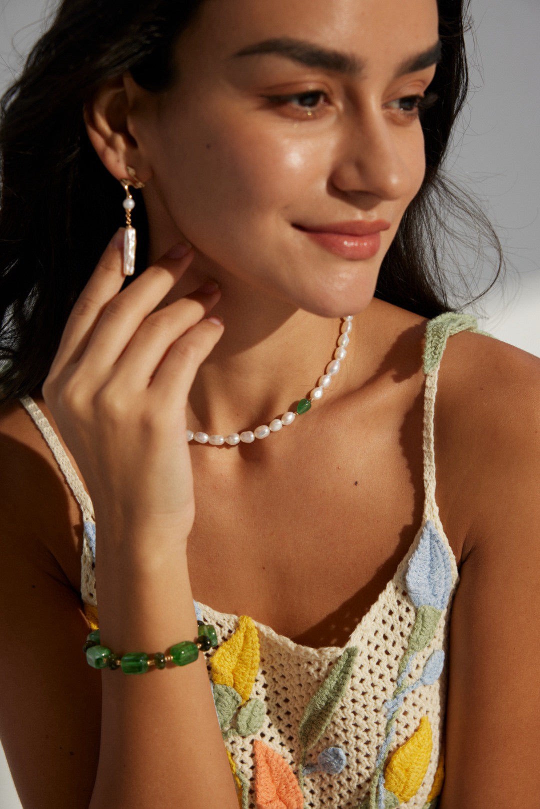 Natural Baroque PearlEarrings