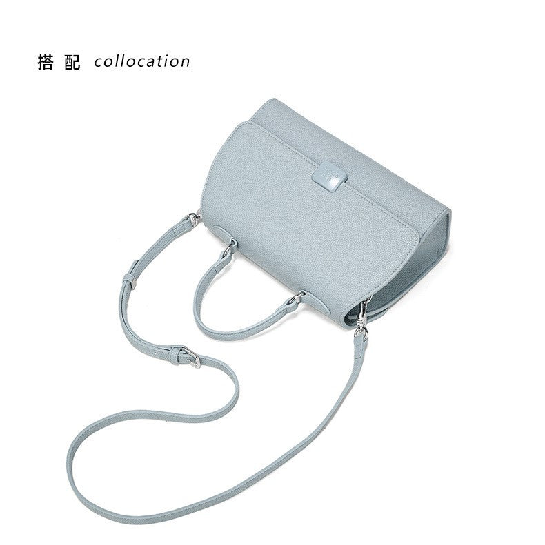 Elegant & Eco-Friendly: The Must-Have Misty Blue Handbag