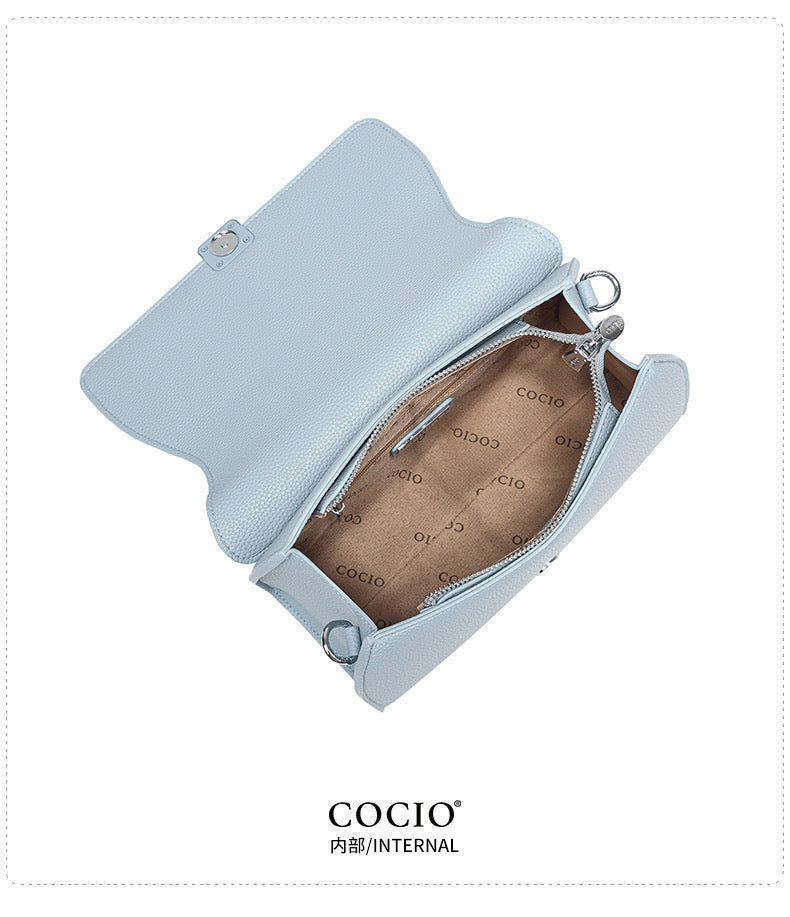 Elegant & Eco-Friendly: The Must-Have Misty Blue Handbag