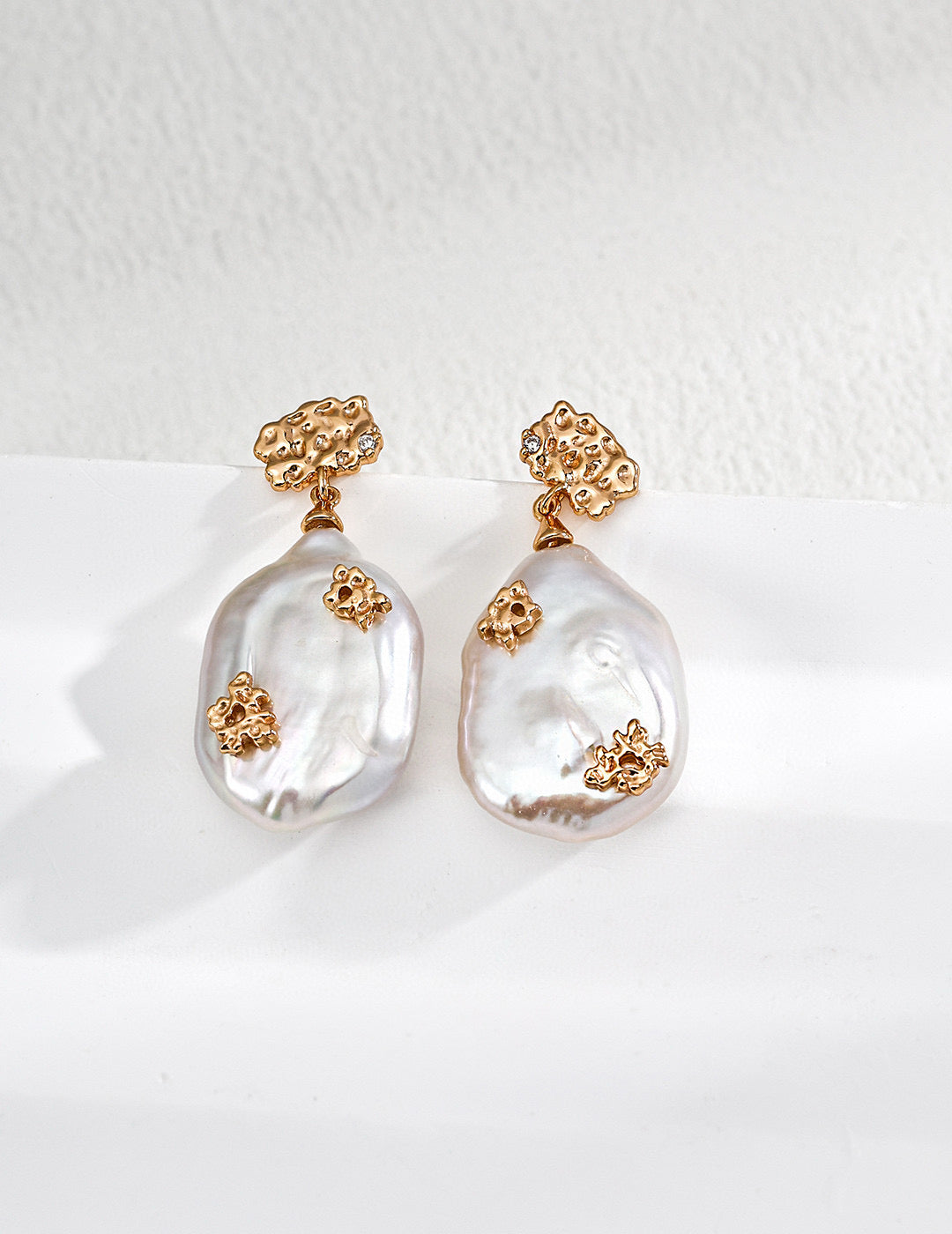 Vintage S925 Sterling Silver Natural Pearl Zircon Earrings – Elegant Retro Jewelry for Women, Classic Gift for Wedding, Party & Daily Wear