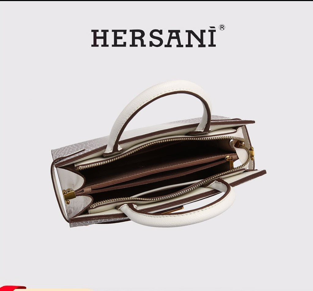 Luxury Tote Bag – Elegant Grey Handbag for Autumn & Winter